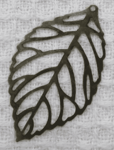 Feuille en filigrane