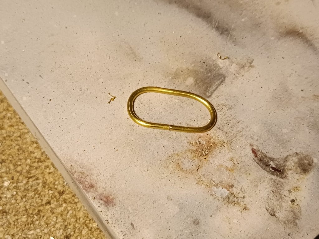 Bague prête à être brasé
